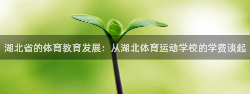 沐鸣2平台官网登录：湖北省的体育教育发展：从湖北体育运动学校的学费谈起