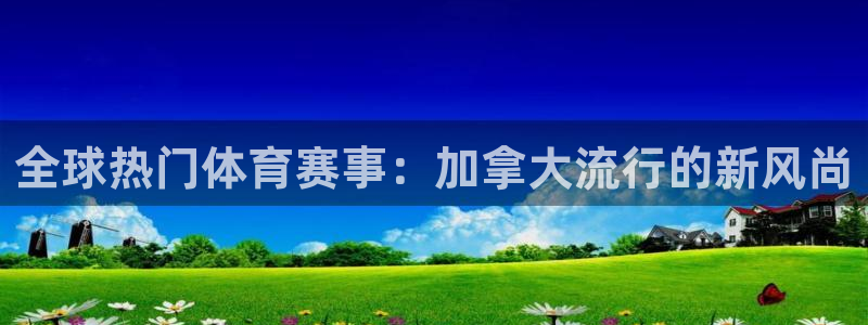 沐鸣2提款慢：全球热门体育赛事：加拿大流行的新风尚